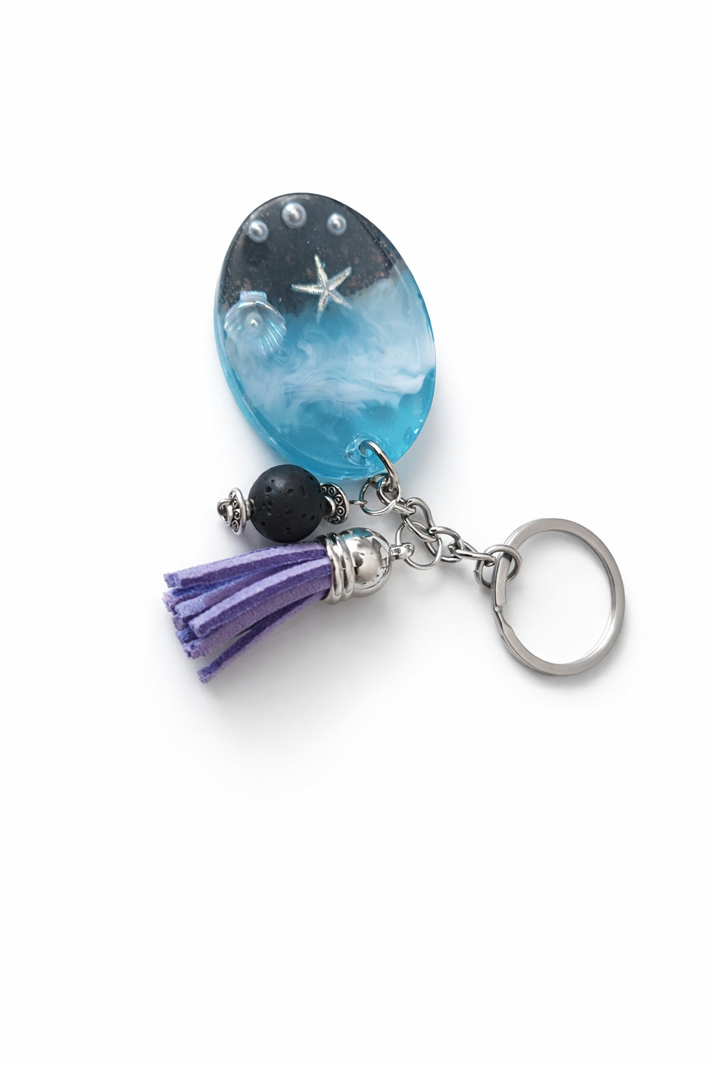 Epoxy Keychains -Ocean treasures