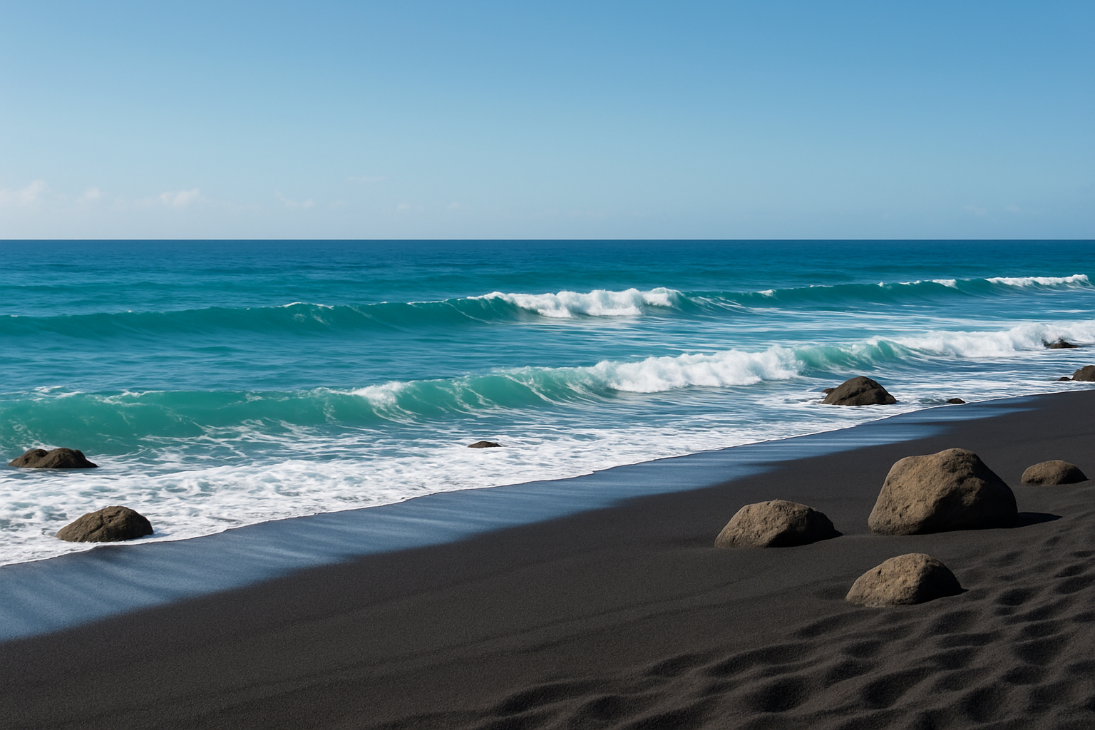 keep image less boulders on the beach
